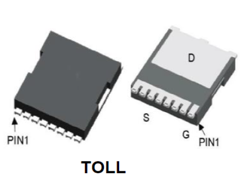 机器狗关节的100V MOS管PGT10N013H TOLL封装