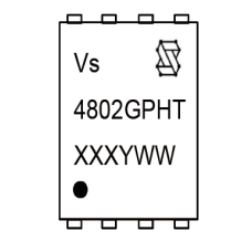 屏蔽栅沟槽MOSFET 40V/355A N-Channel威兆VS4802GPHT