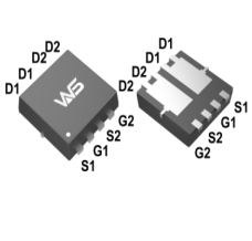 台湾微硕WSD3044DN33双N MOSFET管30V