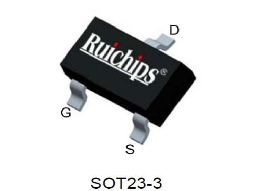 移动电源MOS RU207C N-MOS 20V SOT23-3