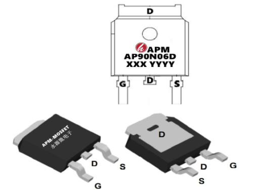 永源微AP90N06D_90A_60V高效能MOS管