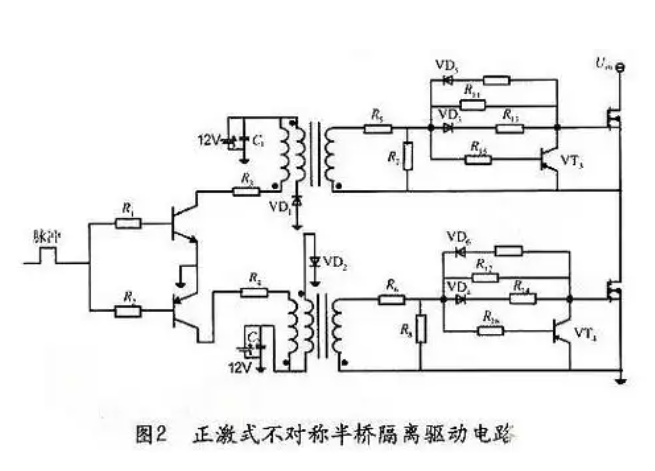 mos隔离驱动电路图