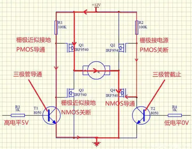 mos管桥式驱动电路详解