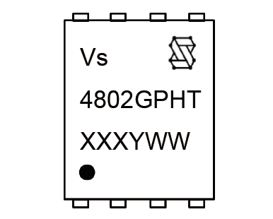 vergiga/威兆VS4802GPHT SGT-MOS管