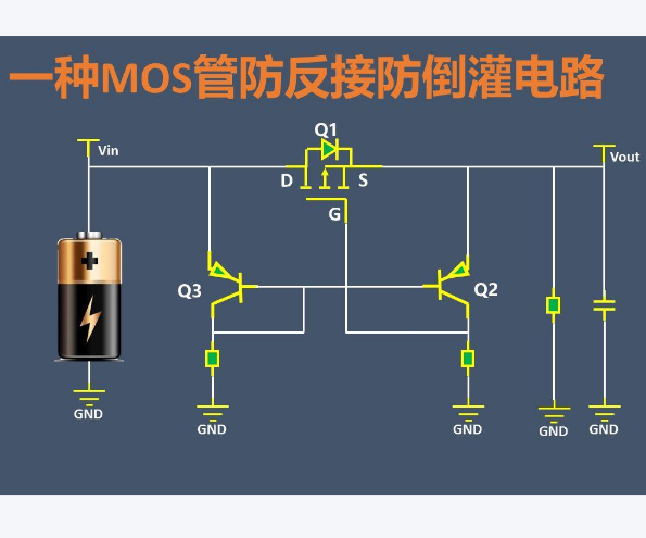 两个mos组成防反灌电路