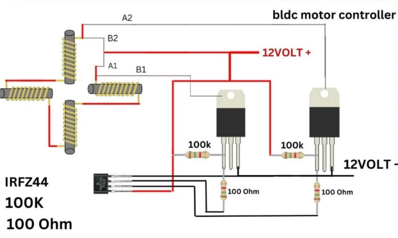 mos管电机驱动电路设计 mos管电机驱动电路设计
