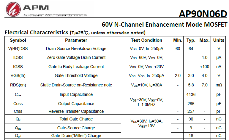 mosfet开启电压一般为多少伏 mosfet开启电压一般为多少伏